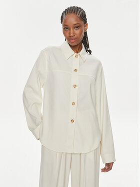 Samsøe Samsøe Samsøe Samsøe Košile Esmel F23300164 Écru Relaxed Fit