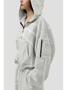 2005 2005 Bluza Skeleton Szary Oversize