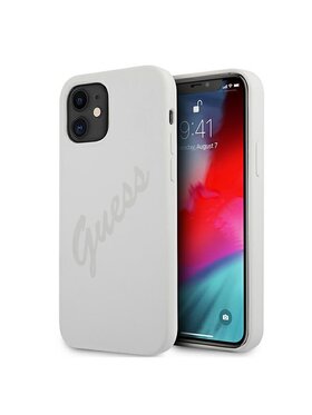 Guess Guess Etui na telefon iPhone 12 Mini Beżowy
