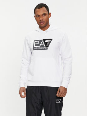 EA7 Emporio Armani EA7 Emporio Armani Felpa 3DPM62 PJ05Z 1100 Bianco Regular Fit