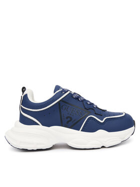 Guess Guess Sneakersy N5BZ10 WO120 Tmavomodrá
