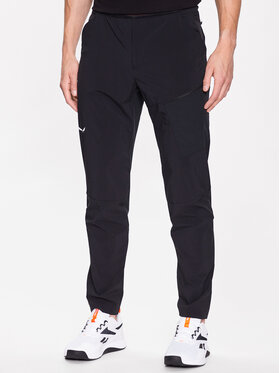 Salewa Salewa Spodnie outdoor Pedroc 28597 Czarny Regular Fit