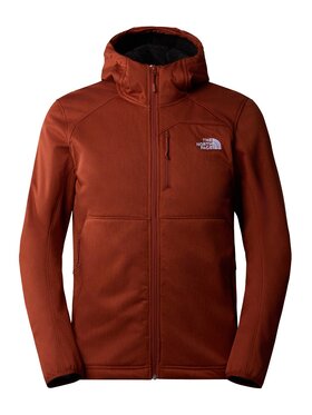 The North Face The North Face Kurtka softshell Quest Hooded Bordowy Regular Fit