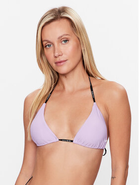 Hugo Hugo Haut de bikini 50492409 Violet Slim Fit