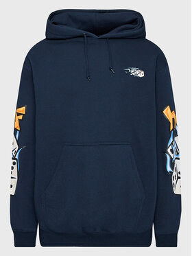 HUF HUF Felpa Dicey PF00571 Blu scuro Regular Fit
