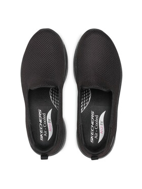 Skechers Nizki čevlji Go Walk Arch Fit 124401/BBK Črna