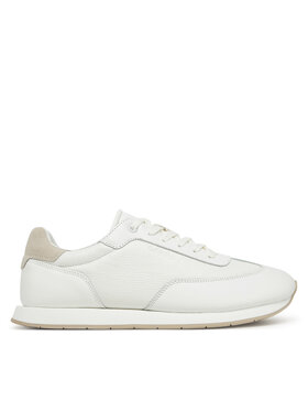 Calvin Klein Calvin Klein Sneakersy Low Top Lace Up Tmbl Lth HM0HM01804 Bílá