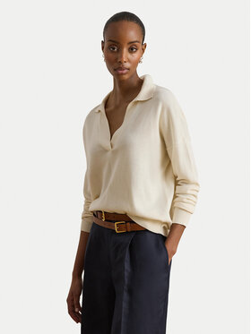 LAUREN RALPH LAUREN LAUREN RALPH LAUREN Пуловер 200P14056001 Кремав Regular Fit