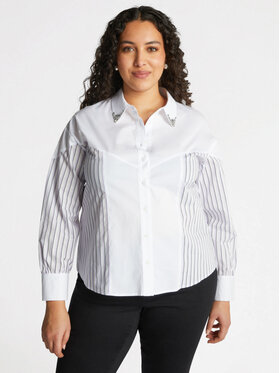 Fiorella Rubino Fiorella Rubino Koszula 5036T001262N0S1 Biały Regular Fit