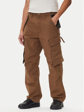 G-Star Raw G-Star Raw Παντελόνι υφασμάτινο R-3N D25224-D191 Καφέ Straight Fit