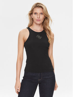 Guess Guess топ W4RP43 KAZH2 Черен Slim Fit