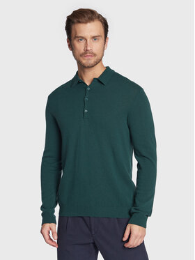 United Colors Of Benetton United Colors Of Benetton Поло 1002U300D Зелений Regular Fit