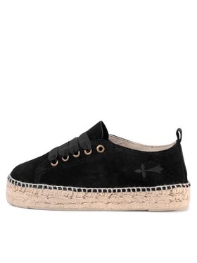 Manebi Espadrile Sneakers D K 1.0 E0 Crna