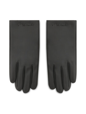 Calvin Klein Calvin Klein Pánské rukavice Rubberized Gloves Warm Lined K50K509543 Černá