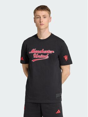 adidas adidas Koszulka techniczna Manchester United Czarny Regular Fit