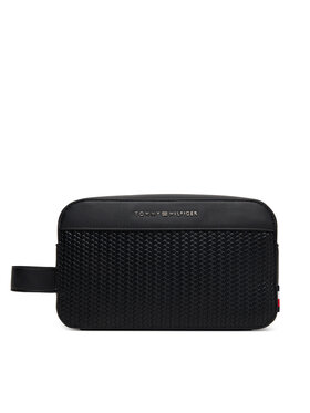 Tommy Hilfiger Tommy Hilfiger Несесер Th Woven Washbag AM0AM13838 Черен