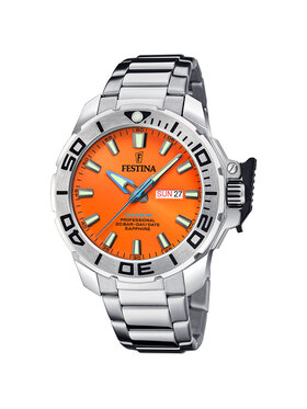 Festina Festina Zegarek F20665-5 Srebrny