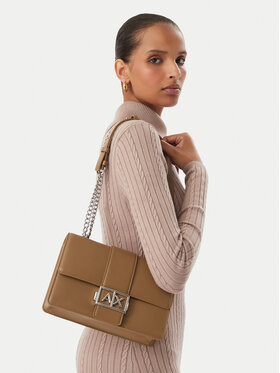 Armani Exchange Armani Exchange Kabelka XW000070 AF12039 U6186 Svetlo hnedá