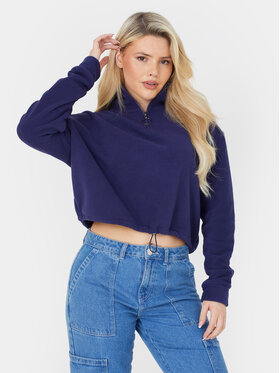 Brave Soul Brave Soul Pulóver LSS-225MARYNAV Sötétkék Straight Fit