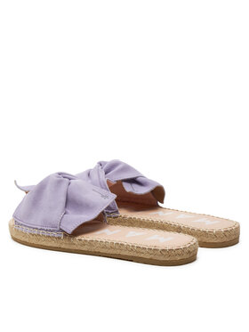 Manebi Espadrile Hamptons Sandals With Knot W 1.3 JK Ljubičasta