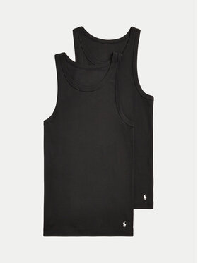 Polo Ralph Lauren Polo Ralph Lauren 2er-Set Tank-Tops 714959333001 Schwarz Slim Fit