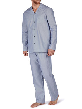 Huber Huber Pyžamo 117600 Modrá Regular Fit