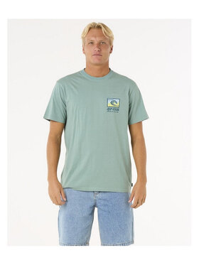 Rip Curl Rip Curl T-Shirt Raw Energy Trad Tee Niebieski Standard Fit