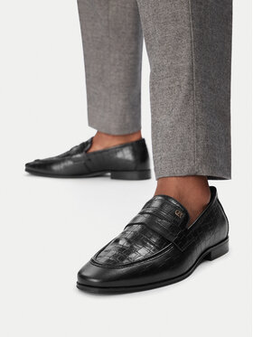 GINO ROSSI GINO ROSSI Loaferke EO-GIOVANNI-02 MI34 Črna