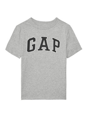 Gap Gap Тишърт 708370-01 Сив Regular Fit