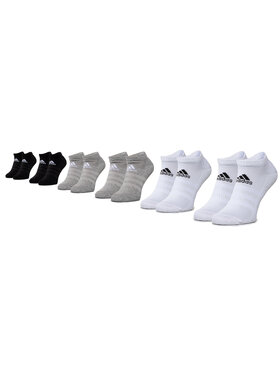 adidas adidas Набір з 6 низьких шкарпеток unisex Cush Low 6Pp DZ9380 Чорний