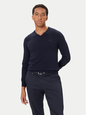 Guess Guess Sweter M5YR27 Z0122 Granatowy Slim Fit