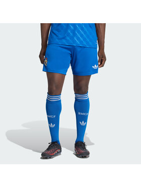 adidas adidas Szorty sportowe Originals Real Madrid Błękitny Regular Fit