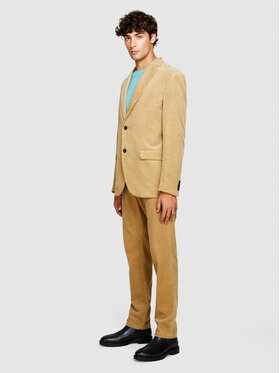 Sisley Sisley Sakko 2SFRSW01B Beige Slim Fit