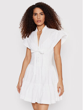 Pinko Pinko Nyári ruha Alassio 1G1768 Y7V1 Fehér Regular Fit