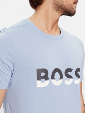 Boss T-shirt Tee 1 50477616 Plava Regular Fit