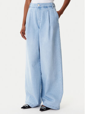 Armani Exchange Armani Exchange Džínsy XW001105 AF14494 MB003 Modrá Wide Leg