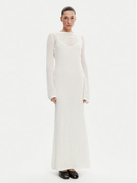 Herskind Herskind Úpletové šaty 5522910 Écru Regular Fit
