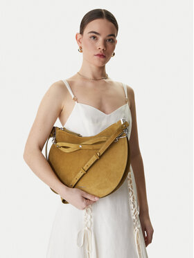 Coccinelle Coccinelle Дамска чанта QKG Coccinellesunup Suede E1 QKG 13 01 01 Зелен