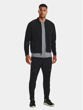 Under Armour Prehodna Jakna Ua Unstoppable Bomber 1377170-001 Črna Loose Fit