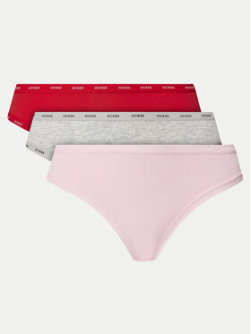 Guess Guess Komplet 3 par stringów O4GG13 K6YW1 Kolorowy