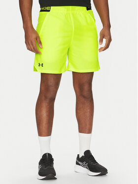 Under Armour Under Armour Szorty sportowe Vanish Woven 6in 1373718 Żółty Regular Fit