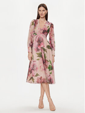 Nissa Nissa Rochie de zi RC14882 Colorat Regular Fit
