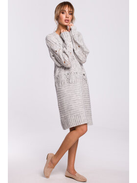 Made of Emotion Made of Emotion Sweter M514 Szary Classic Fit