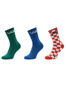 Vans Vans Lot de 3 paires de chaussettes hautes enfant Classic Crew VN000XNQBKS1 Multicolore