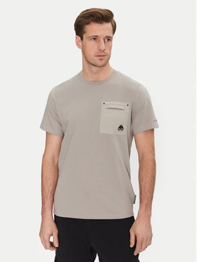 Moose Knuckles Moose Knuckles T-Shirt Dalon M15MT733 Grau Regular Fit