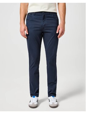 Wrangler Wrangler Spodnie materiałowe TEXAS SLIM Niebieski Slim Fit
