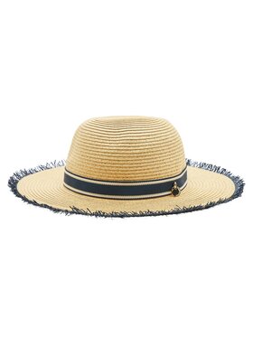 Tommy Hilfiger Tommy Hilfiger Chapeau Coast Straw AW0AW14529 Beige