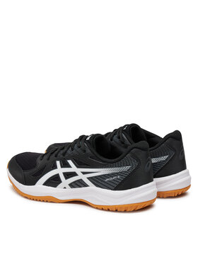 Asics Tenisice Za Dvoranski Nogomet Upcourt 6 1071A104 Crna