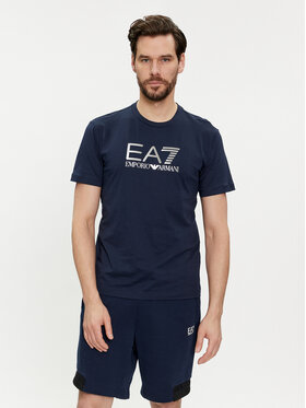 EA7 Emporio Armani EA7 Emporio Armani Tricou 3DPT71 PJM9Z 1554 Bleumarin Regular Fit