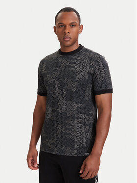 EA7 Emporio Armani EA7 Emporio Armani Футболка 7M002819 AF12874 FC099 Чорний Regular Fit